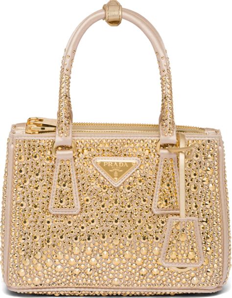 galleria mini satin handbag